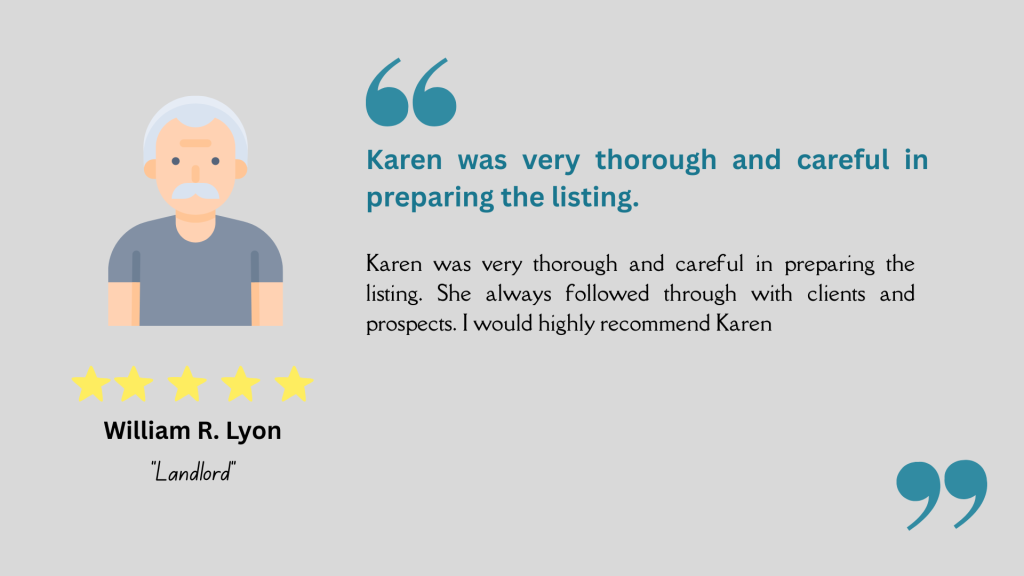 Pet Loving Landlord testimonial in SWFL pet friendly community.