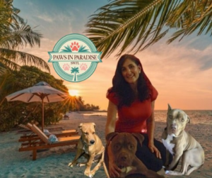 Three of my pets with me.