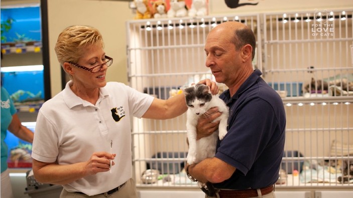 Jim and Jan Rich from For The Love of Cats Naples Cat Rescue Collier County